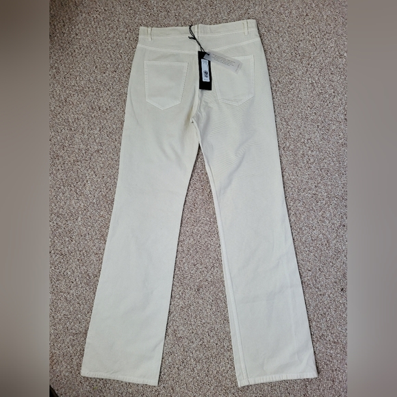 Nili Lotan Joan Pants - Classy Ecru White Jeans - Picture 2 of 8